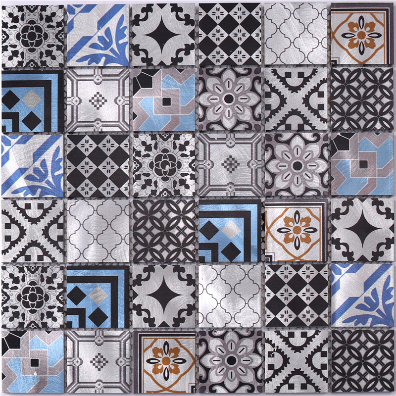 48 * 48mm Factory Hotsale Square Marockansk Mosaic Tile / Marocko Tile