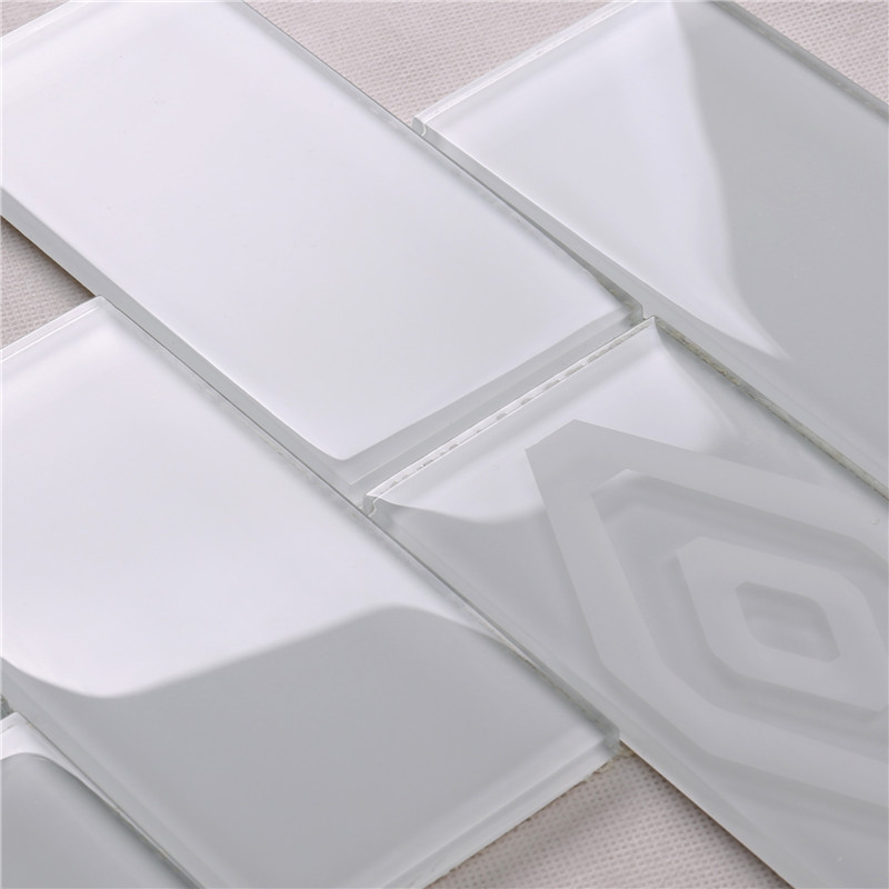 HSP43 Nyaste dekorerar vit design för murplattor i mosaik på badrummet
