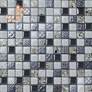 AE01 Kina leverantörer marockanska kristallglas papper mosaik