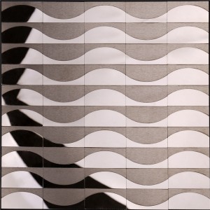Moderna dimensioner Wave Design Tile för Hall HSW18044